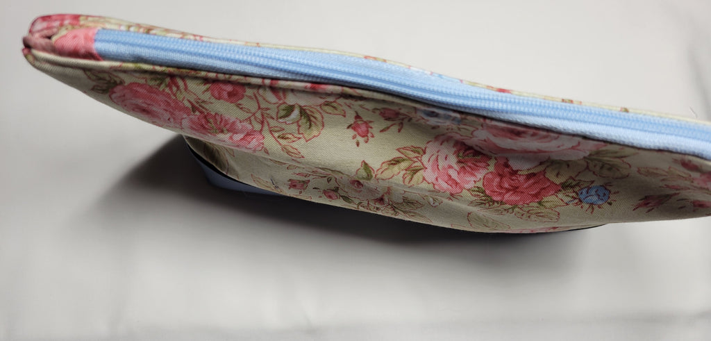 Pink Rose Garden Zipper Pouch